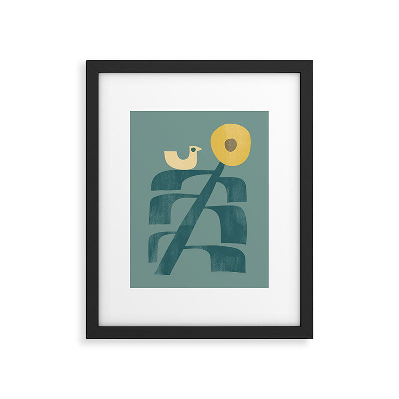 Giant sunflower Framed Art Print Gallery Image 5