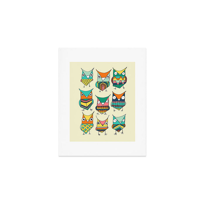 Give a hoot Art Print Gallery Image 1