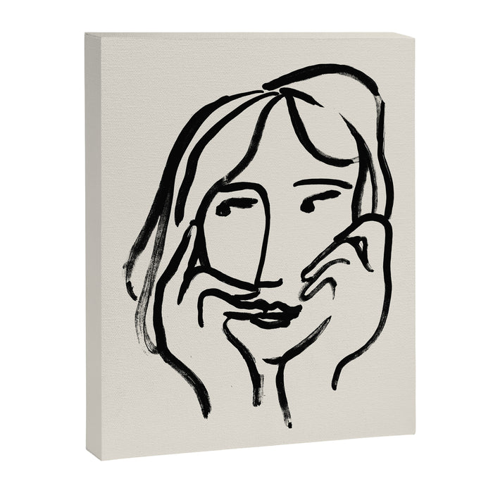Glance Canvas Print Gallery Image 1