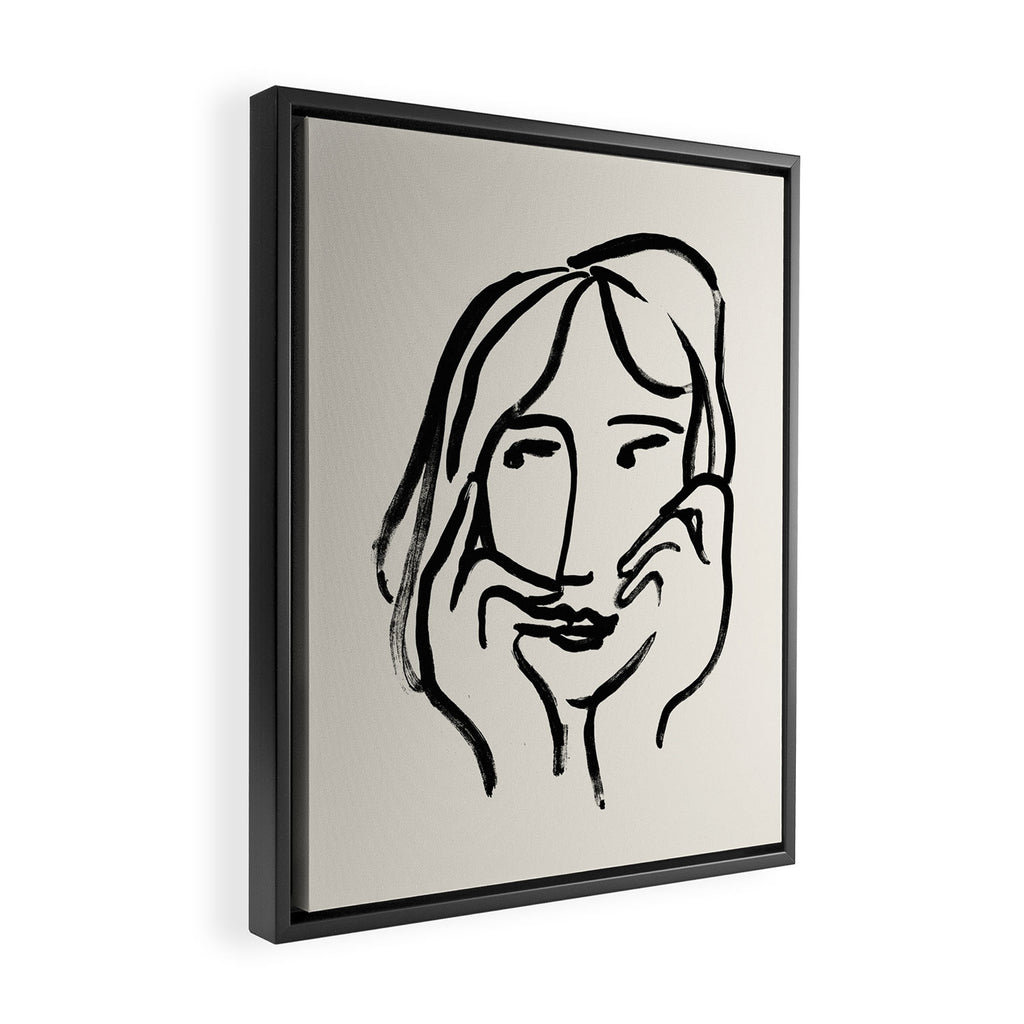 Glance Framed Canvas Print Gallery Image 2