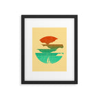 Go West (sail away in my boat) Framed Art Print Gallery Image 4