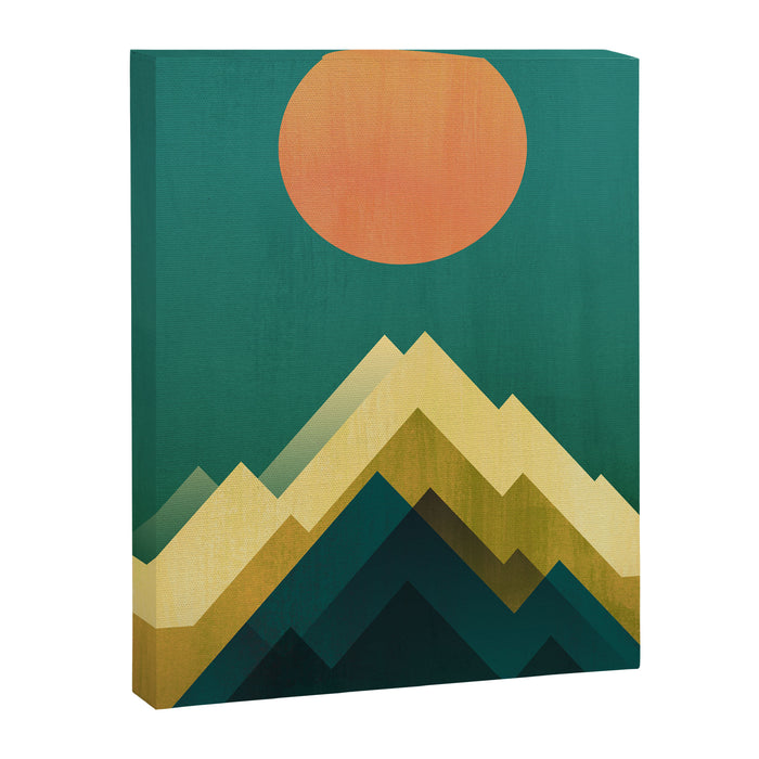 Gold Peak Canvas Print Gallery Image 1