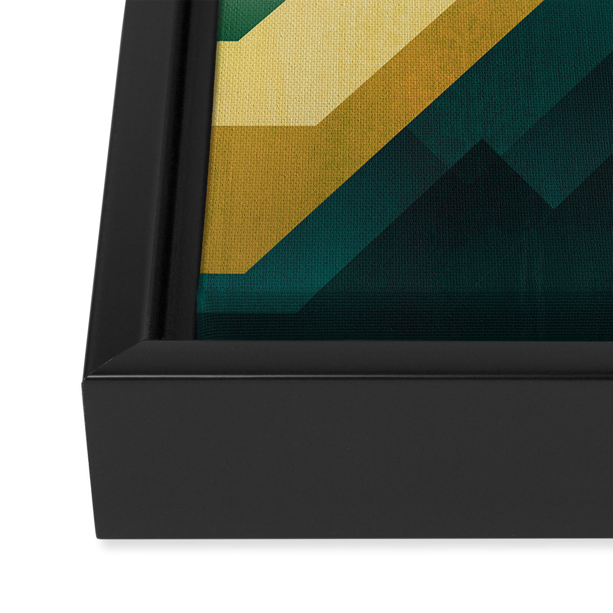 Gold Peak Framed Canvas Print Gallery Image 3