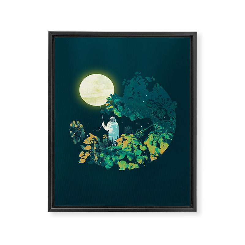 Goodnight, goodbye Framed Canvas Print Gallery Image 8