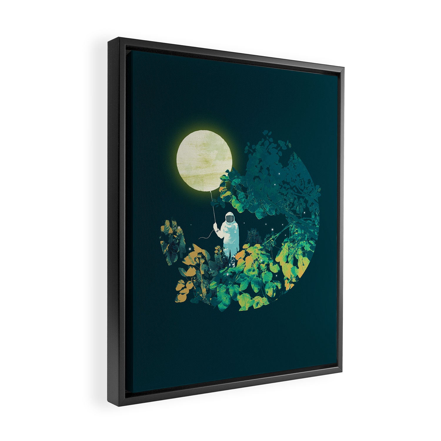 Goodnight, goodbye Framed Canvas Print Gallery Image 2