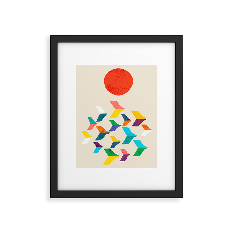 Great Bird Migration Framed Art Print Gallery Image 5