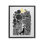 Green lapse Framed Canvas Print Gallery Image 6