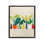 Greens Framed Canvas Print Gallery Image 6