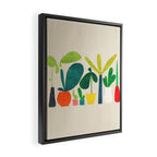 Greens Framed Canvas Print Gallery Image 2