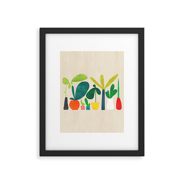 Greens Framed Art Print Gallery Image 1
