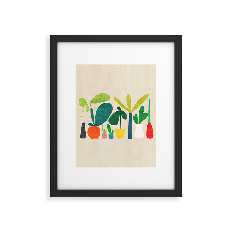 Greens Framed Art Print Gallery Image 4