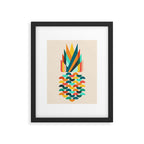 Groovy Pineapple Framed Art Print Gallery Image 4