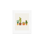 Hedgehog and Cactus (incognito) Art Print Gallery Image 1