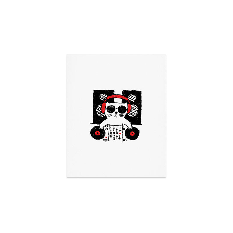 Hey DJ Art Print Gallery Image 1