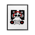 Hey DJ Framed Canvas Print Gallery Image 6