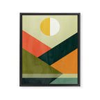 Hidden shore Framed Canvas Print Gallery Image 6
