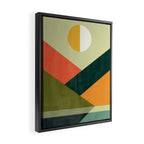 Hidden shore Framed Canvas Print Gallery Image 2
