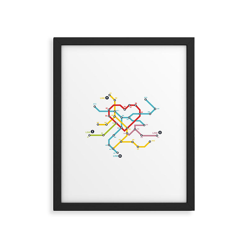 Home Where The Heart Is Framed Art Print Gallery Image 6