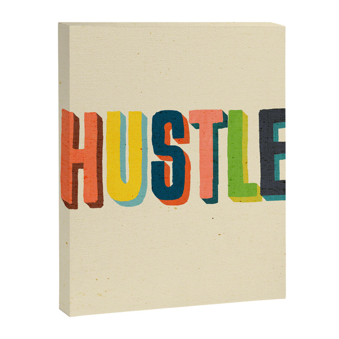 Hustle Canvas Print Gallery Image 1