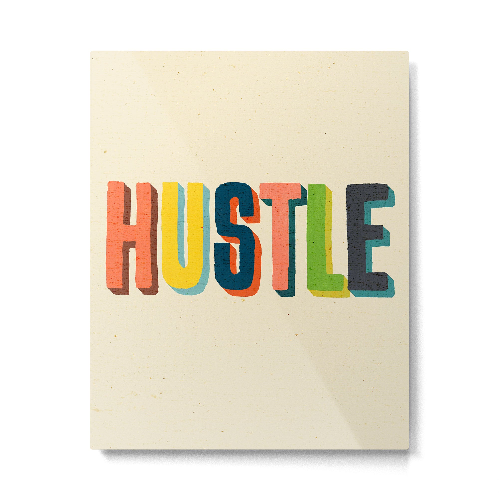 Hustle Metal Print Gallery Image 4