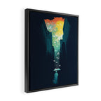 I Want My Blue Sky Framed Canvas Print Gallery Image 2