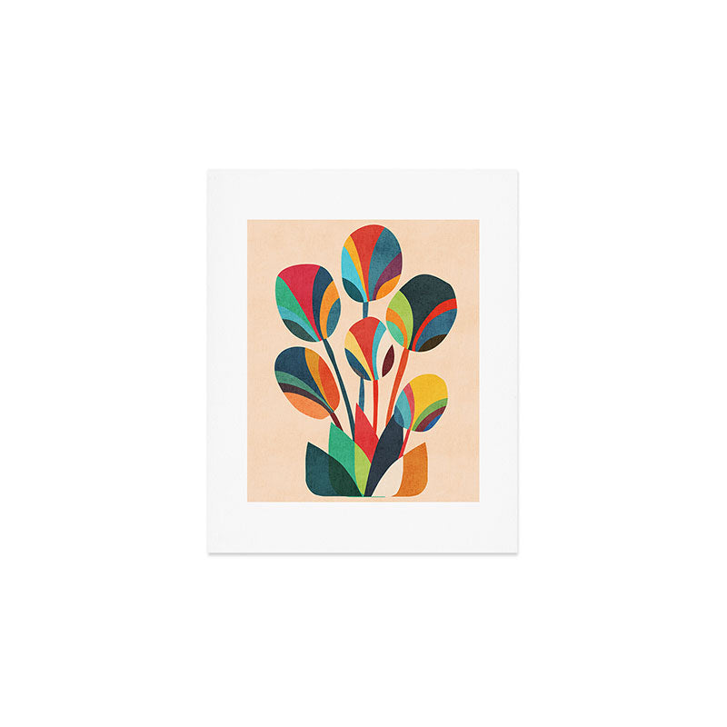 Ikebana - Geometric flower Art Print Gallery Image 1