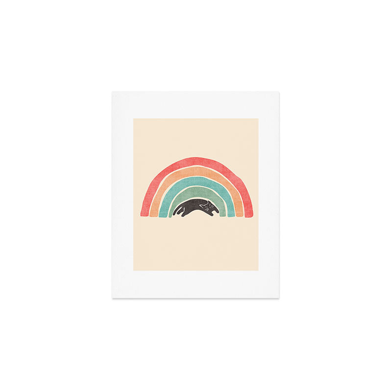 I'ma wittle wainbow Art Print Gallery Image 1