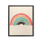 I'ma wittle wainbow Framed Canvas Print Gallery Image 6