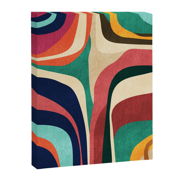 Impossible contour map Canvas Print Gallery Image 1