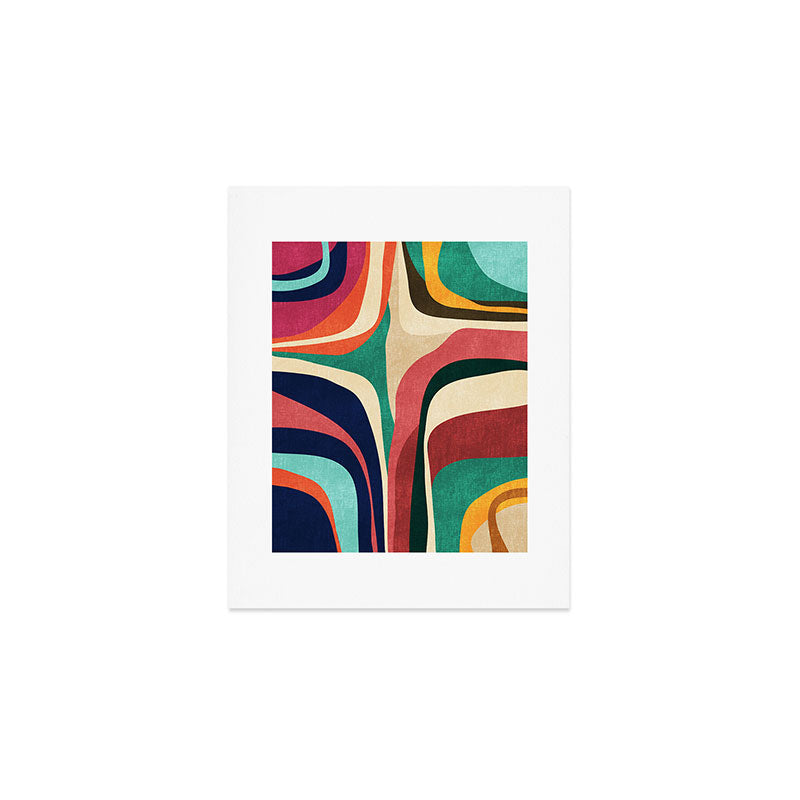 Impossible contour map Art Print Gallery Image 1