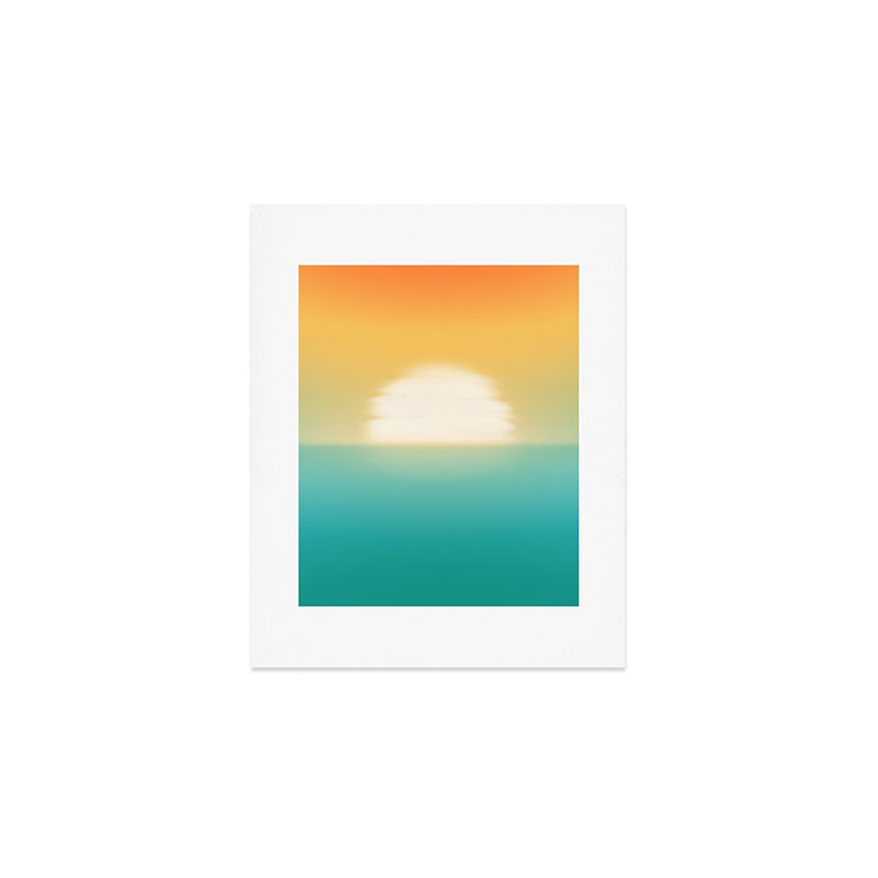 Into the horizon Art Print Gallery Image 1