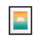 Into the horizon Framed Art Print Gallery Image 5