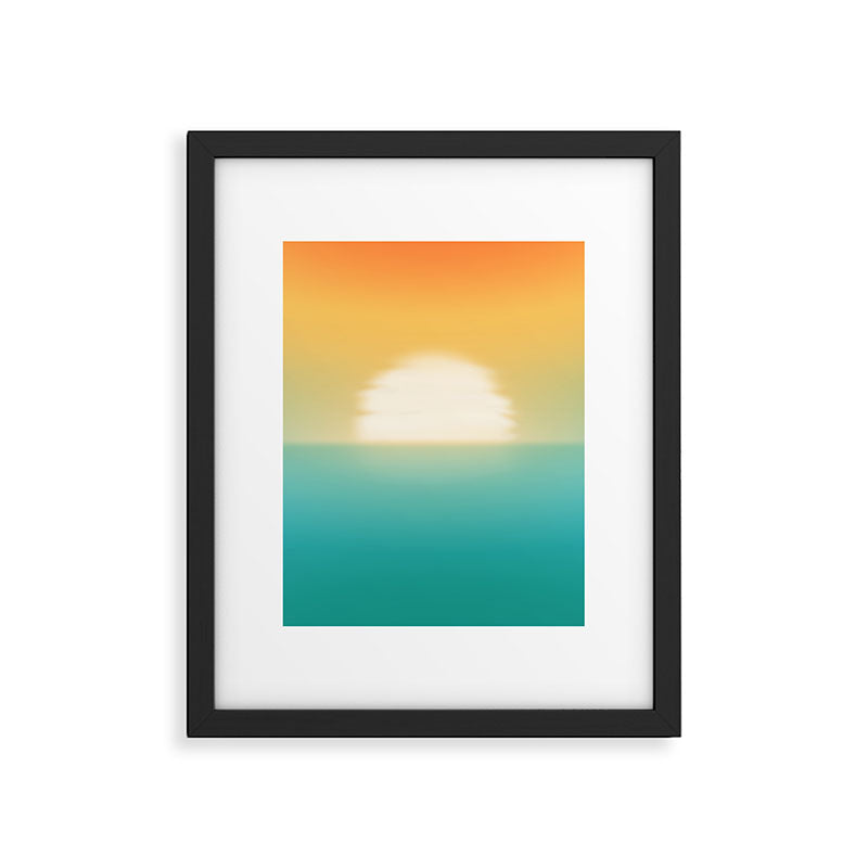 Into the horizon Framed Art Print Gallery Image 4