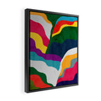 It is the fog Framed Canvas Print Gallery Image 2