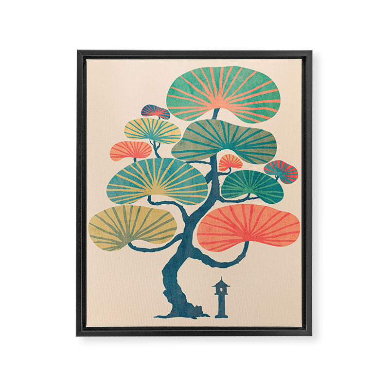 Japan garden Framed Canvas Print Gallery Image 6