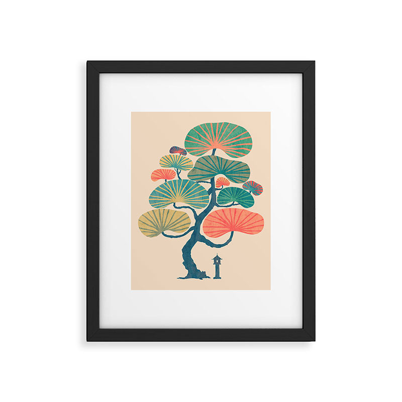 Japan garden Framed Art Print Gallery Image 5