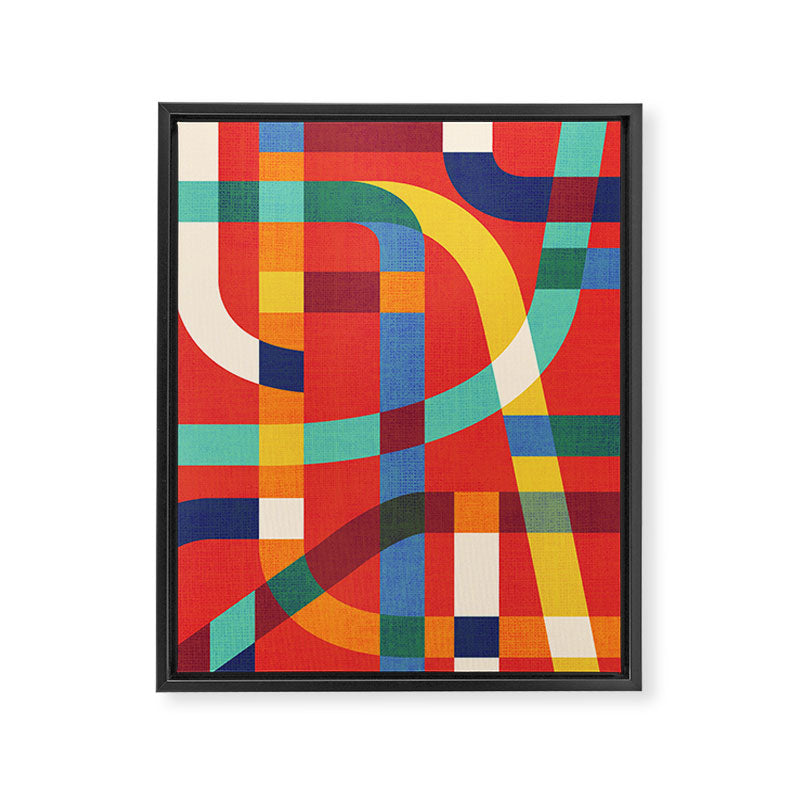 Jazz city Framed Canvas Print Gallery Image 6