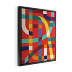 Jazz city Framed Canvas Print Gallery Image 2