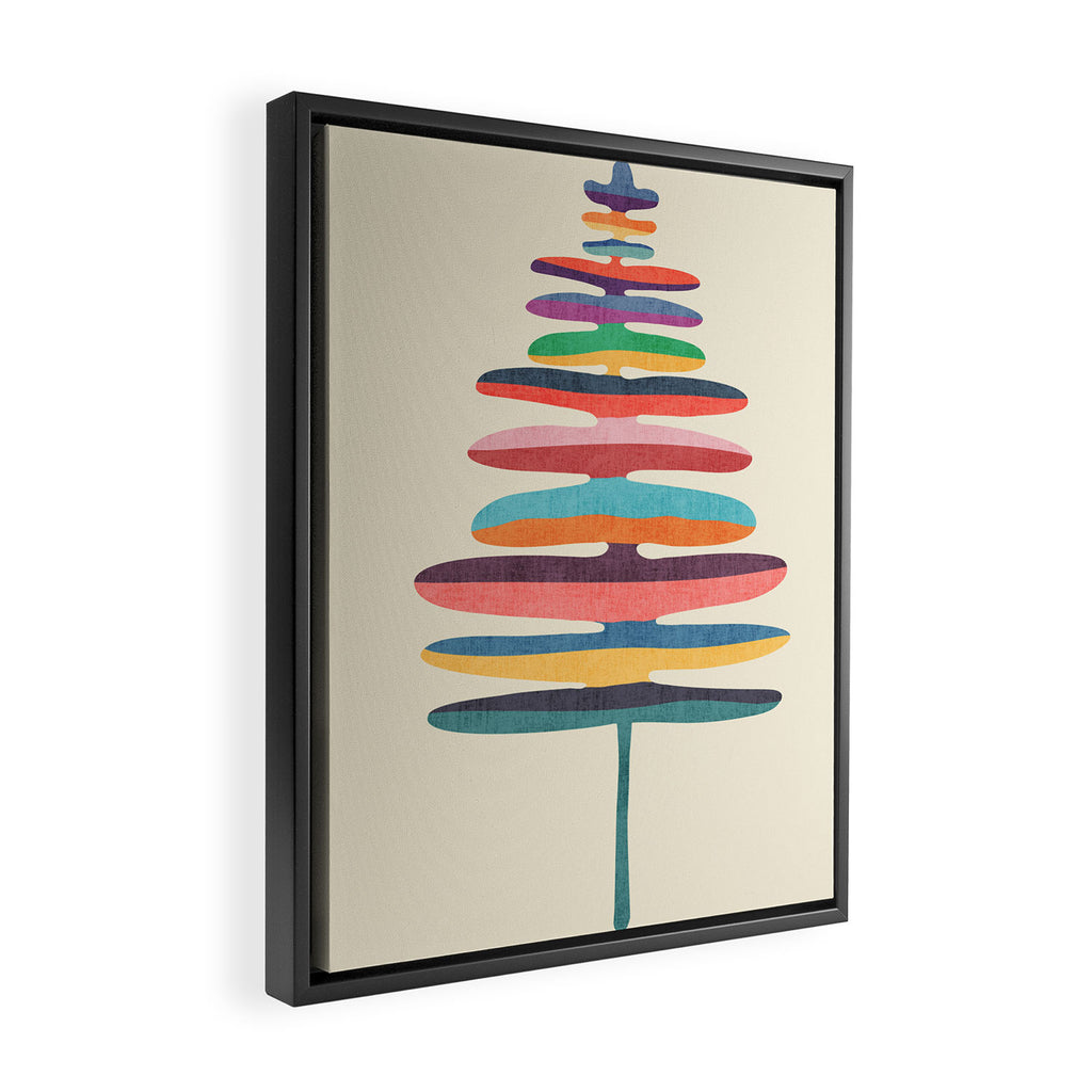 Joy Fern Framed Canvas Print Gallery Image 2