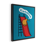Kiwi Framed Canvas Print Gallery Image 2