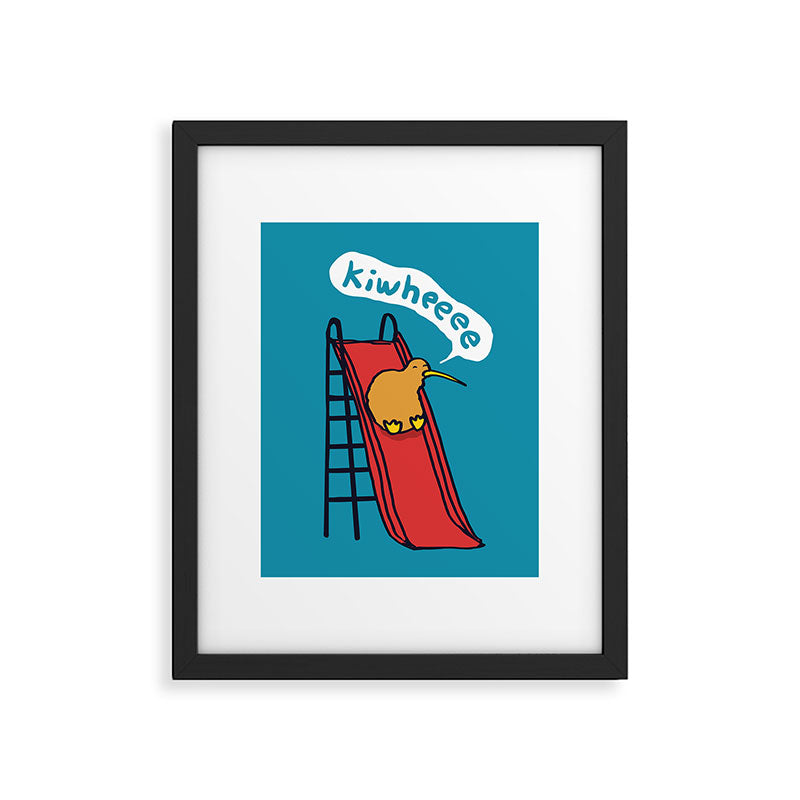 Kiwi Framed Art Print Gallery Image 5