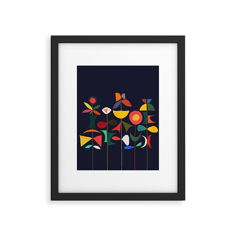 Klee's Garden Framed Art Print Gallery Image 4