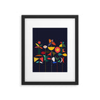 Klee's Garden Framed Art Print Gallery Image 4