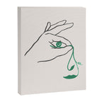Lady green Canvas Print Gallery Image 8