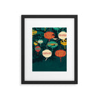 Lanterns Framed Art Print Gallery Image 5