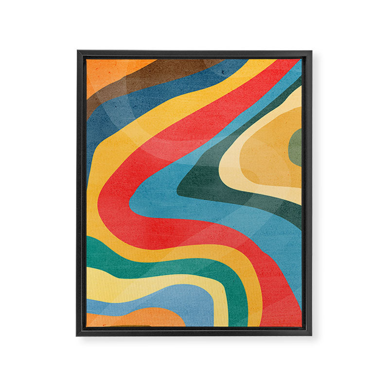 Lava Framed Canvas Print Gallery Image 6