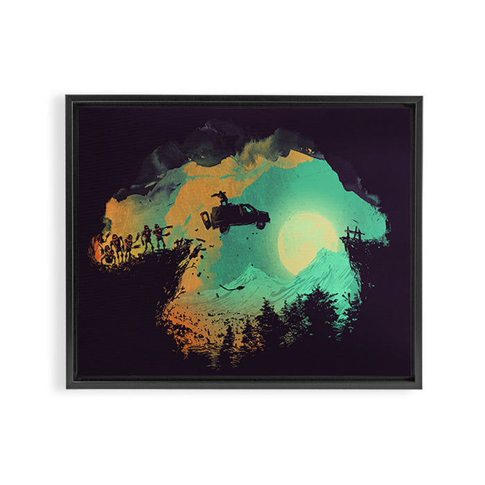 Leap of Faith Framed Canvas Print Gallery Image 1
