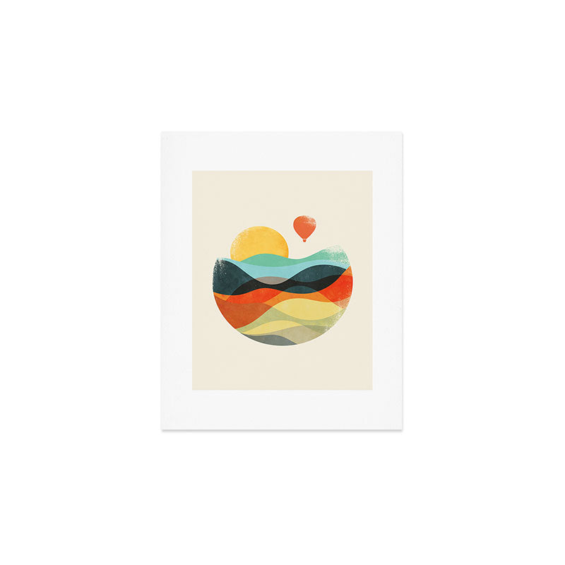 Let the world be your guide Art Print Gallery Image 1