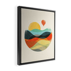Let the world be your guide Framed Canvas Print Gallery Image 2
