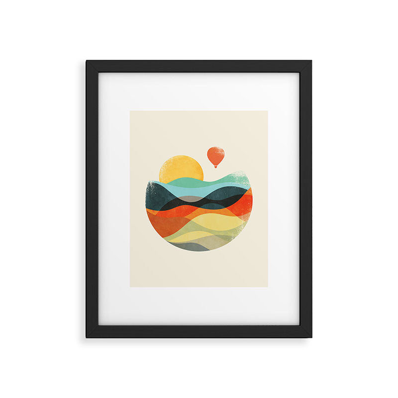 Let the world be your guide Framed Art Print Gallery Image 5